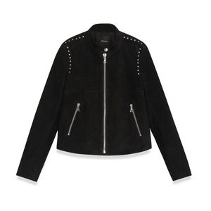Theory Bavewick Suede Jacket